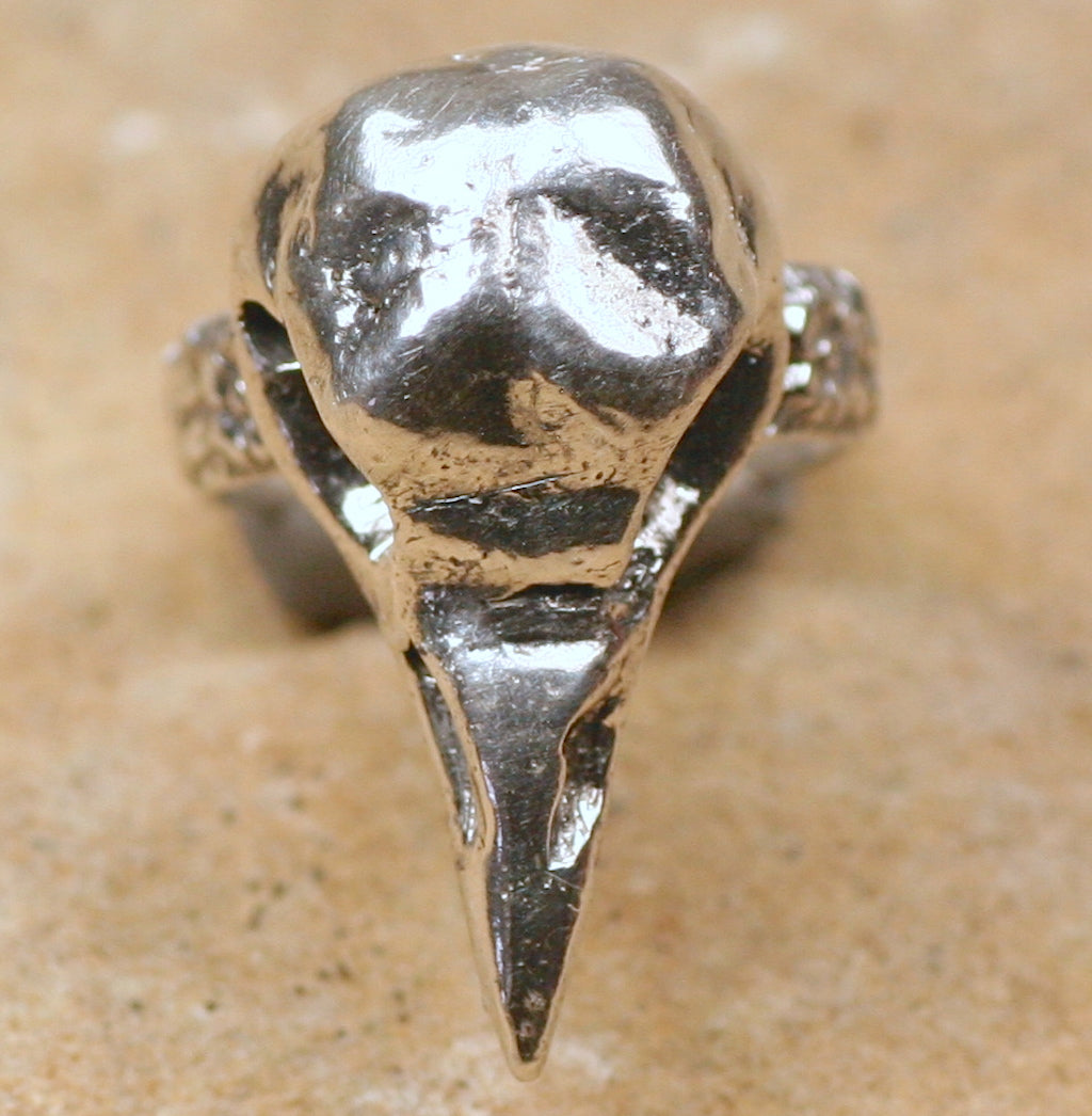 Raven Skull Ring